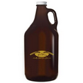 64 Oz. Amber Glass Growler